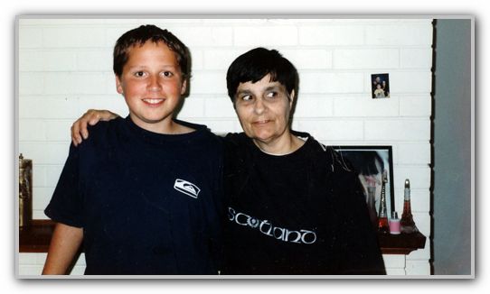 Mum and Brendon